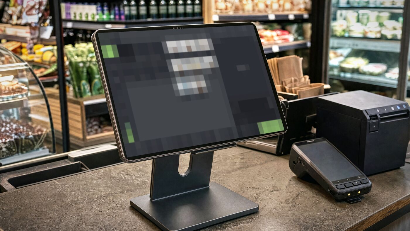 Confirma PAY terminal in a convenience store